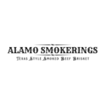 Logo Perusahaan Alamo Smokerings BBQ