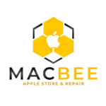 Logo Perusahaan MacBee (Apple Store & Repair)